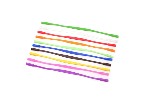 Colorful Soft Glasses Rope Chain , Silicon Eye Glasses Lanyards